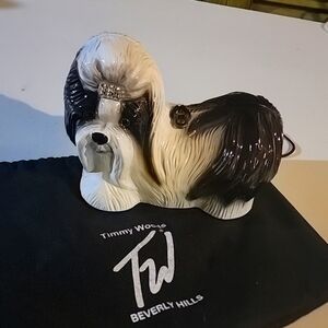 Timmy Woods Beverly Hills RARE handmade Shih Tzu
